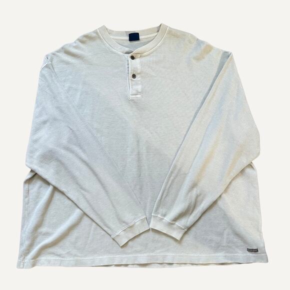 Size 3XL - Woolrich Men Thermal Long Sleeve Henley Shirt Tee - Picture 1 of 5